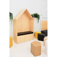 Chillout-Häuschen mit Matte - chill out hauschen matte schwarz 098787 w 20