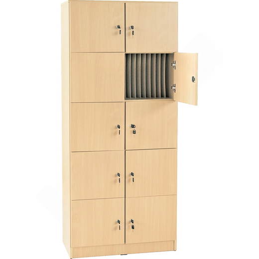 expo-eigentumsschrank-185-mit-8-abschliessbaren-fachern-und-1-fach-fur-klassenbucher-ahorn-d094337-05-w EXPO Eigentumsschrank 185 mit 8 abschließbaren Fächern und 1 Fach für Klassenbücher - expo eigentumsschrank 185 mit 8 abschliessbaren fachern und 1 fach fur klassenbucher ahorn d094337 05 w