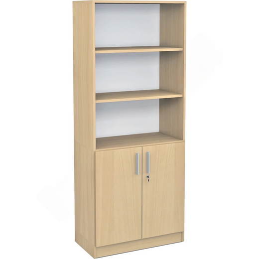 expo-kombi-regal-185-mit-schrank-ahorn-d094322-05-w EXPO Kombi-Regal 185 mit Schrank - expo kombi regal 185 mit schrank ahorn d094322 05 w