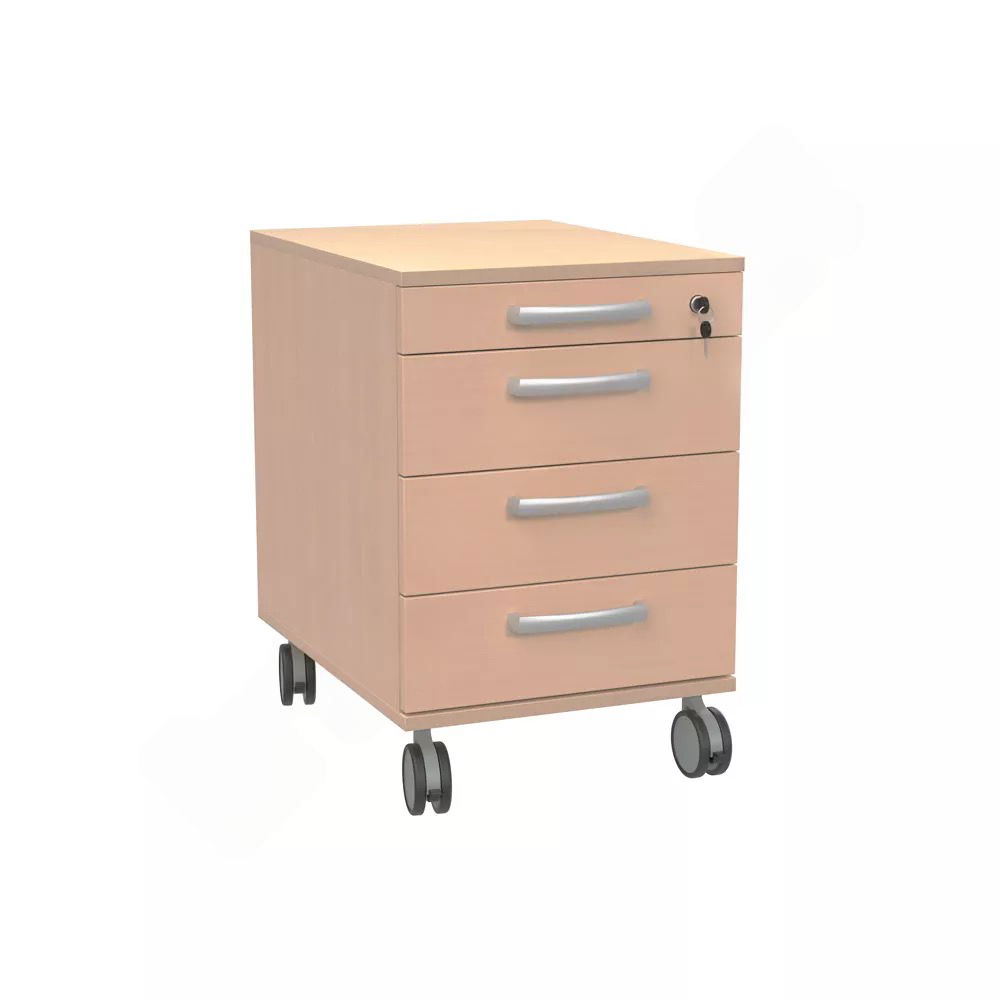 Grande Rollcontainer mit 4 Schubladen
