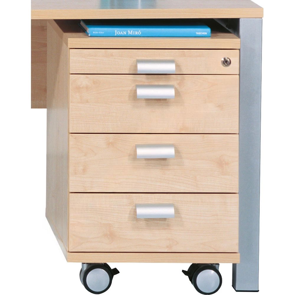 OPTO Rollcontainer mit 4 Schubladen