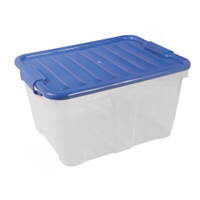 Plastikbehälter mit Klickverschluss-Deckel, Maxi, 30 l - plastikbehalter mit klickverschluss deckel maxi 30 l 075073 w1