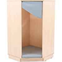 Quadro – Versteckschrank mit Matte beige - quadro ruhe ecke ahorn grau 098992 w