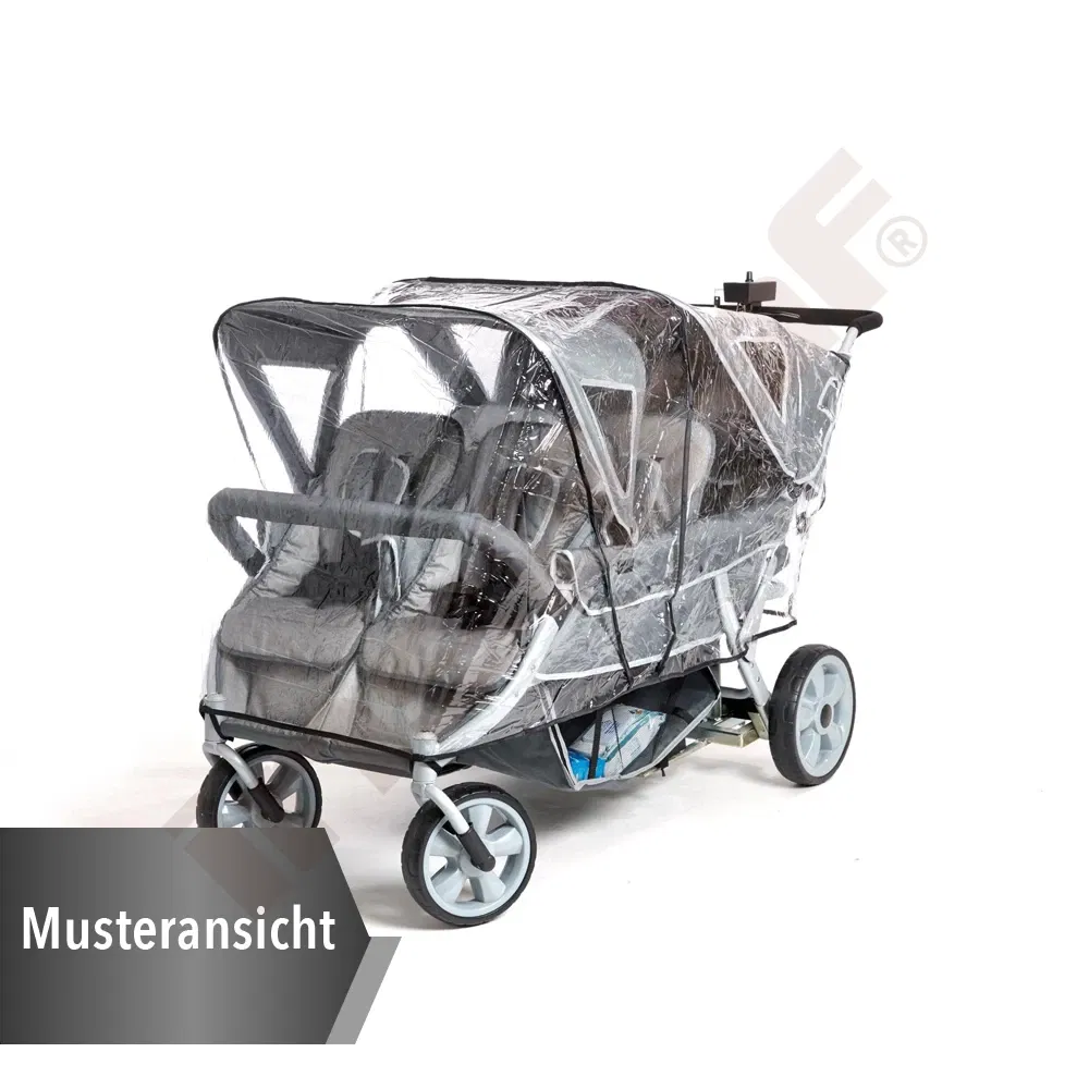 Regenverdeck für Kinderwagen Cabi - für Cabi 6-Sitzer