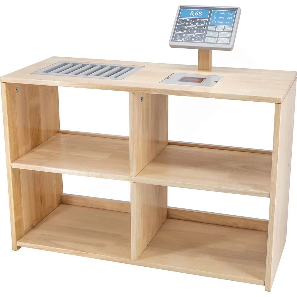 Supermarkt - Kasse mit Transportband