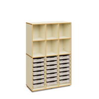 Regal „Alice“ mit 21 flachen Kunststoffboxen und 6 offenen Fächern - 04 ALICE SMALL TRAY 154 126 PR 01 scaled