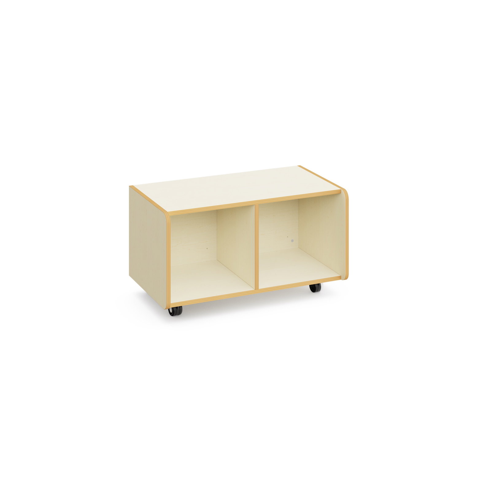 Holzpodest "Ki" mit Sitzplätzen und Stauraum