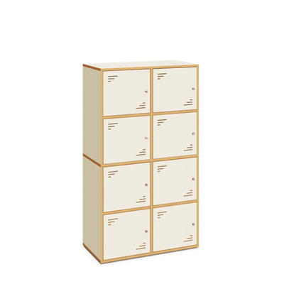 Schließfachschrank Locky 2×4