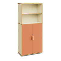 Schrank „Maud“ mit 2 abschließbaren Türen und 2 offenen Fächern - 04 MAUD 154 TERRACOTA NOVA PR 01 scaled