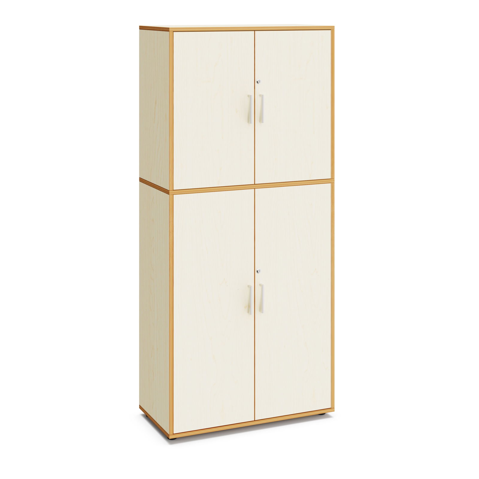 Schrank "Rosie" mit 4 abschließbaren Türen, 3 Einlegeböden und 1 Fachboden