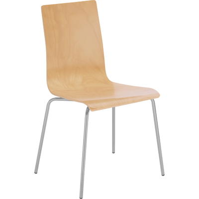 Stuhl CAFE Espresso, SH 45 cm, Standard Alu