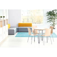 Stuhl CAFE Espresso, SH 45 cm, Standard Alu – Bild 7