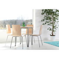 Stuhl CAFE Espresso, SH 45 cm, Standard Alu - 048154 p 21