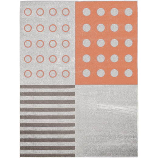 056254_a_25 Teppich Punkte und Streifen, 2 x 3 m - 056254 a 25