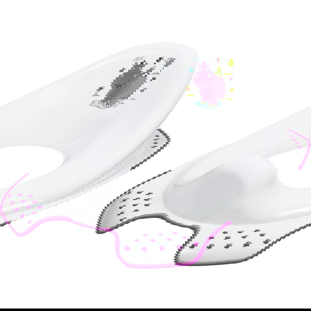 Toilettensitz Nilpferdchen, weiß