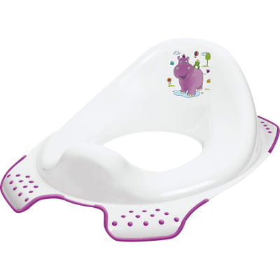 Toilettensitz Nilpferdchen, weiß