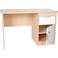 Schreibtisch Quadro mit Schublade und Tür - 092188 b 15