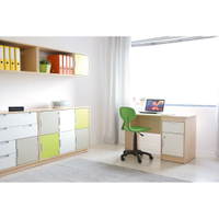 Schreibtisch Quadro mit Schublade und Tür – Bild 11