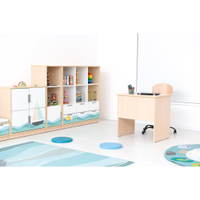 Schreibtisch Quadro mit breiter Schublade – Bild 62