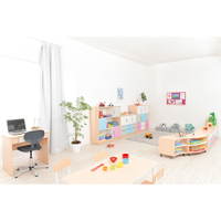 Schreibtisch Quadro mit breiter Schublade – Bild 50