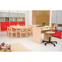 Schreibtisch Quadro mit breiter Schublade – Bild 45