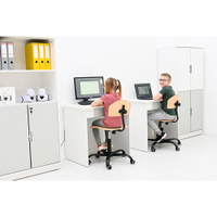 Schreibtisch Quadro mit breiter Schublade – Bild 27