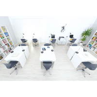 Schreibtisch Quadro mit breiter Schublade – Bild 22