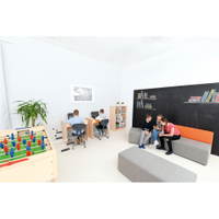 Schreibtisch Quadro mit breiter Schublade – Bild 31