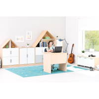 Schreibtisch Quadro mit breiter Schublade – Bild 10