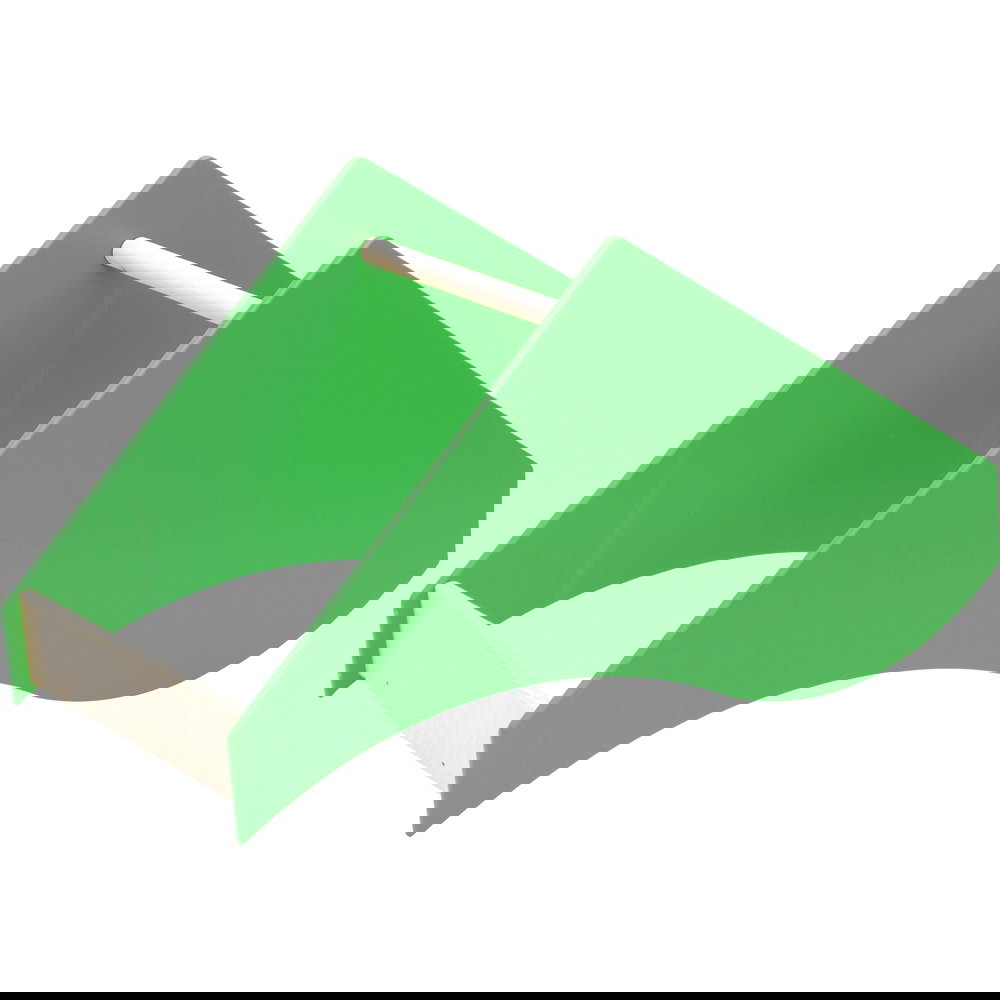 Flexi Dach, Grünes Haus mit Welle