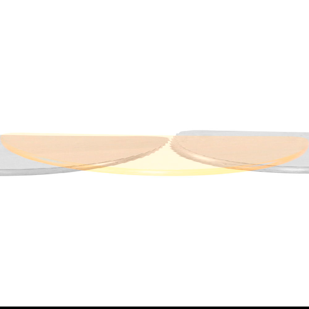 Flexi Tischplatte halbrund, 120 x 60 cm