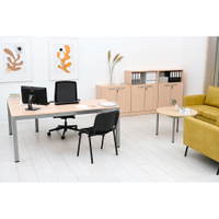 Grande L-Schreibtisch mit Metallbeinen – Bild 12