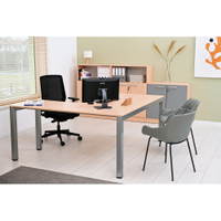 Grande L-Schreibtisch mit Metallbeinen – Bild 5