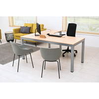 Grande L-Schreibtisch mit Metallbeinen - 094052 l 24