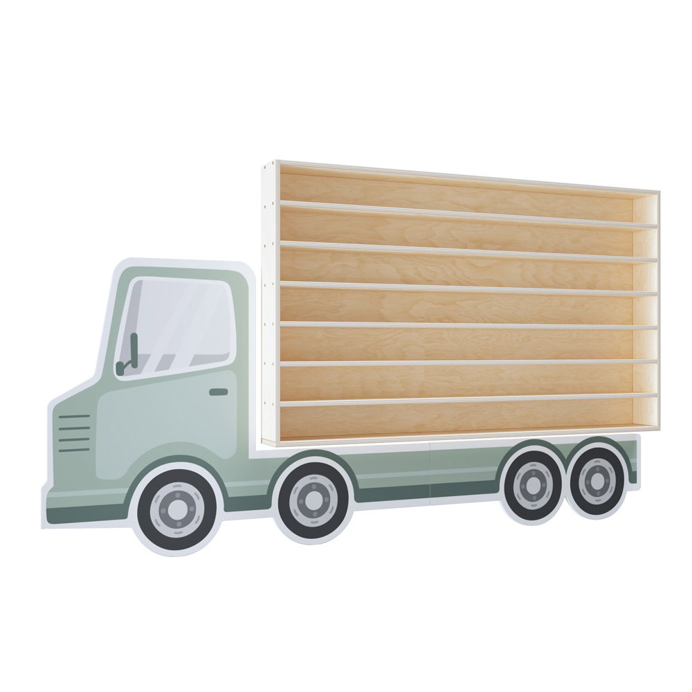 Regal für Spielzeugautos, Truck