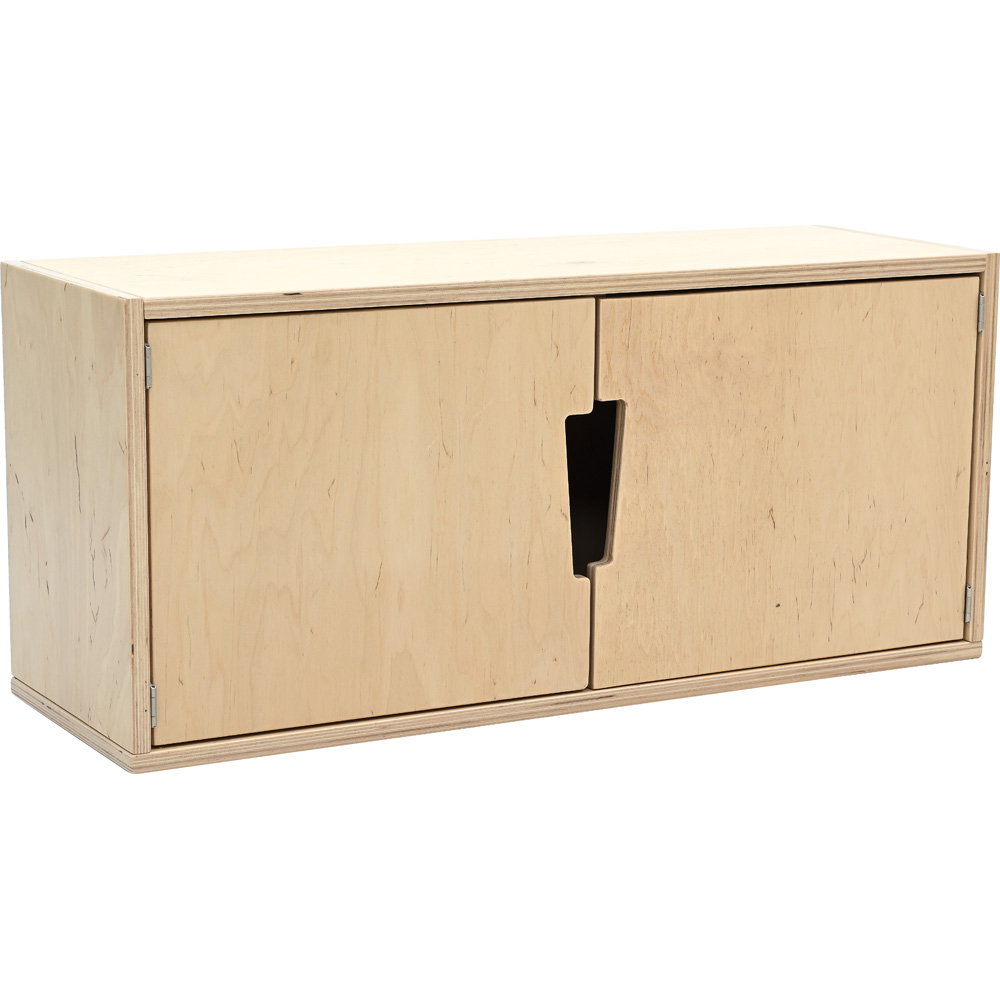 Echtholz Hängeschrank S, Aussparung