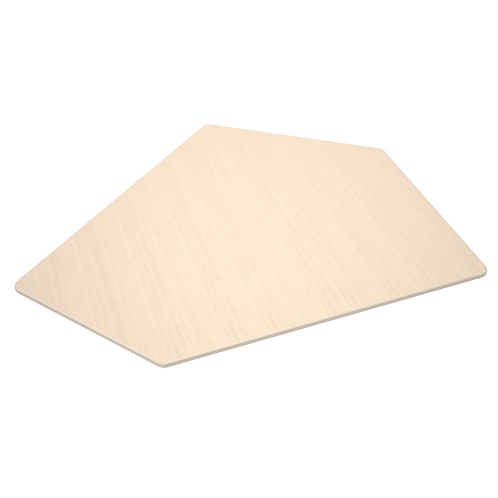 Flexi Tischplatte fünfeckig, klein – HPL