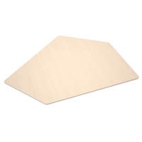 Flexi Tischplatte fünfeckig, groß – HPL - 094333 a 26