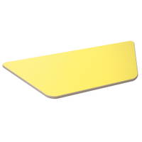 Flexi Tischplatte trapezförmig, 120 x 60 x 70 x 60 cm – Bild 6