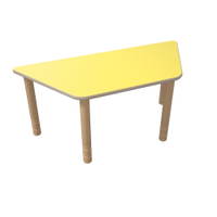 Flexi Trapezförmiger Tisch, höhenverstellbar – Bild 6