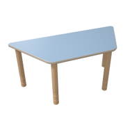 Flexi Trapezförmiger Tisch, höhenverstellbar – Bild 5