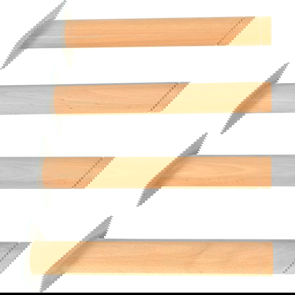 Flexi Tischbeine rund, höhenverstellbar, 5 Stück