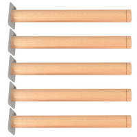 Flexi Tischbeine rund, höhenverstellbar, 5 Stück - 096659 a 17