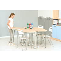 Stuhl H 6, Sitzhöhe 46 cm, für Tischhöhe 76 cm – Bild 55