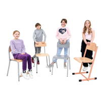 Stuhl H 6, Sitzhöhe 46 cm, für Tischhöhe 76 cm – Bild 46
