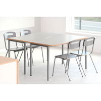 Stuhl H 6, Sitzhöhe 46 cm, für Tischhöhe 76 cm – Bild 30