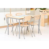 Stuhl H 6, Sitzhöhe 46 cm, für Tischhöhe 76 cm – Bild 6