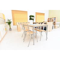 Stuhl H 6, Sitzhöhe 46 cm, für Tischhöhe 76 cm - 096831 f 24
