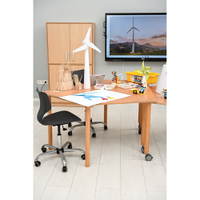 Flexi Tischplatte fünfeckig, groß – HPL - 098373 m 25