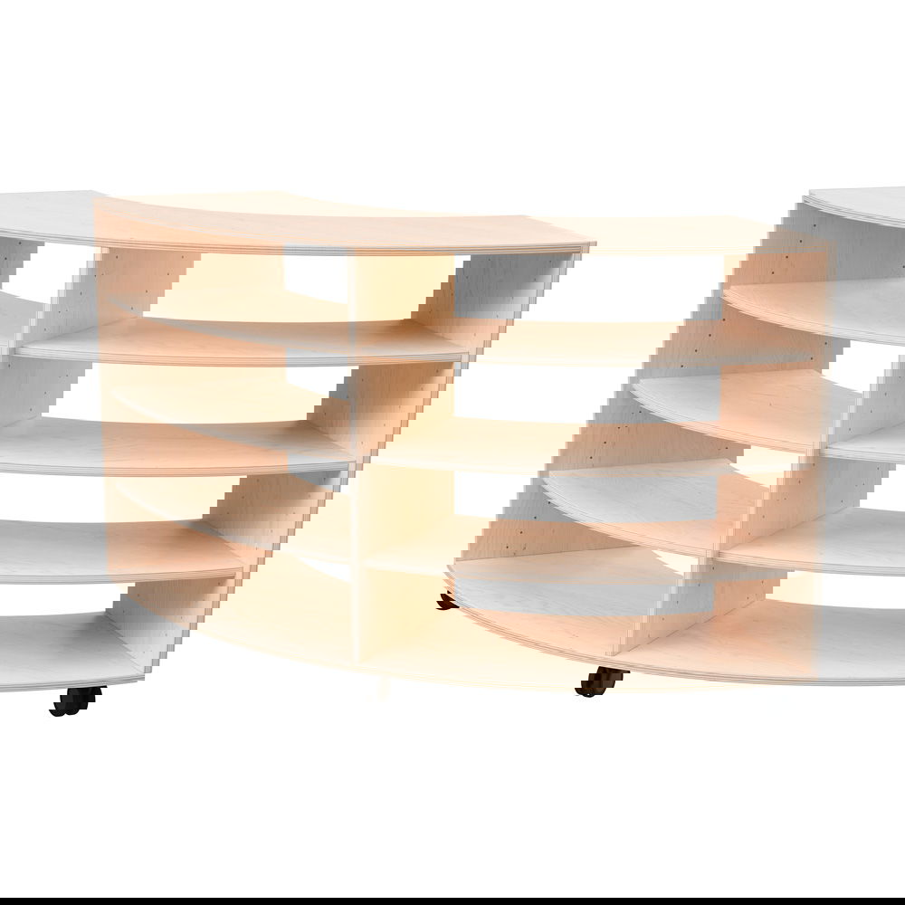 Echtholz Schrank M Viertelkreis